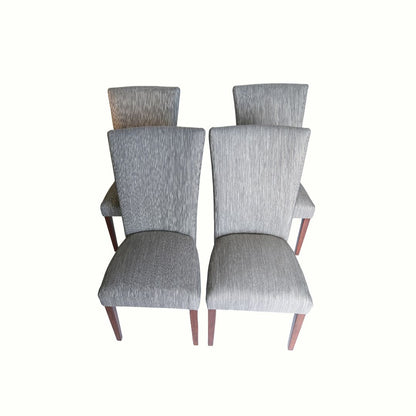 Brown and Cream Waterfalls Dining Chairs