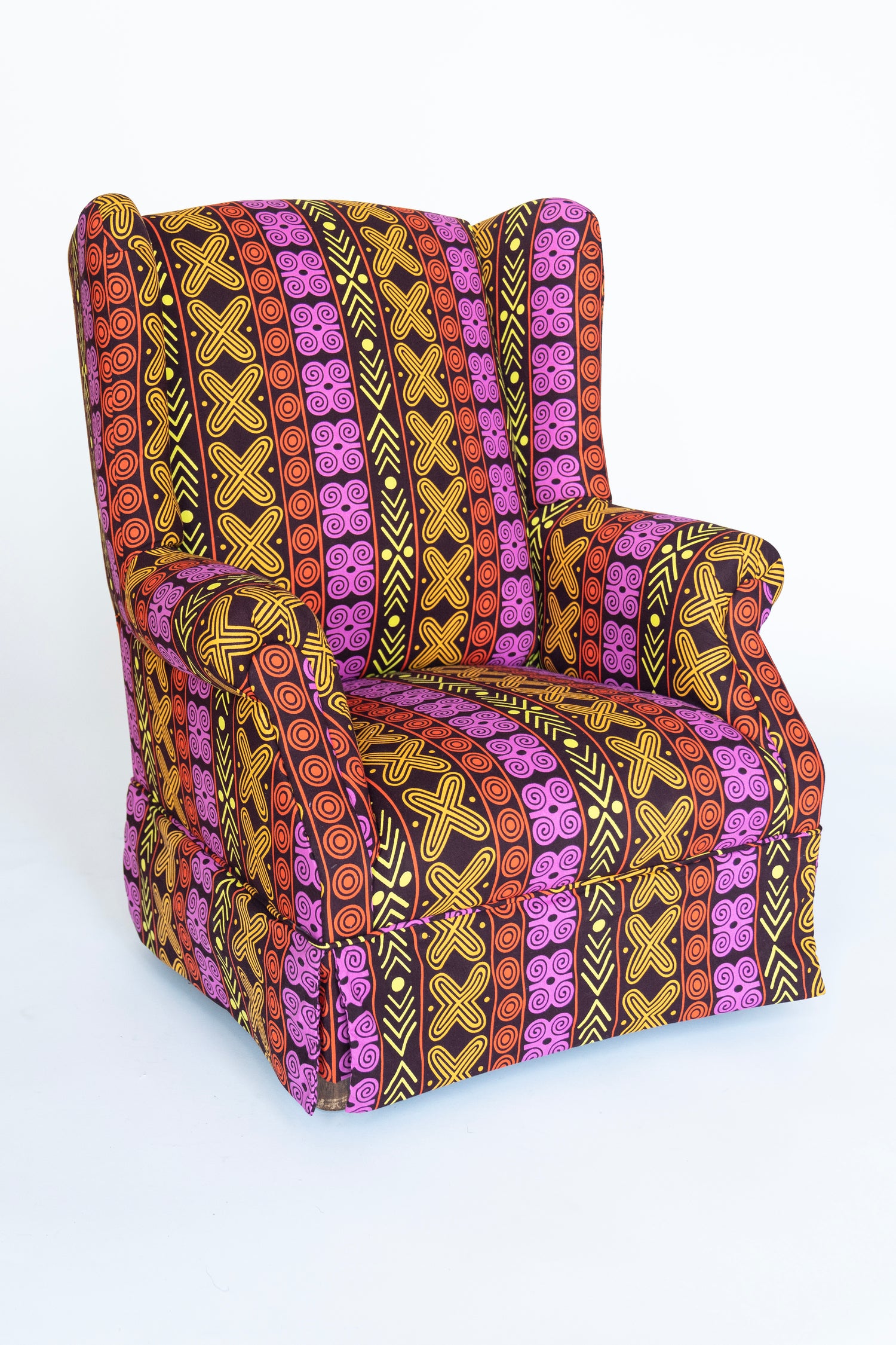 Kiti Kids Multi-color Wing Back Armchair